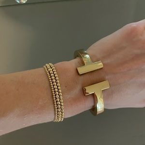 Gold Bangle Bracelet